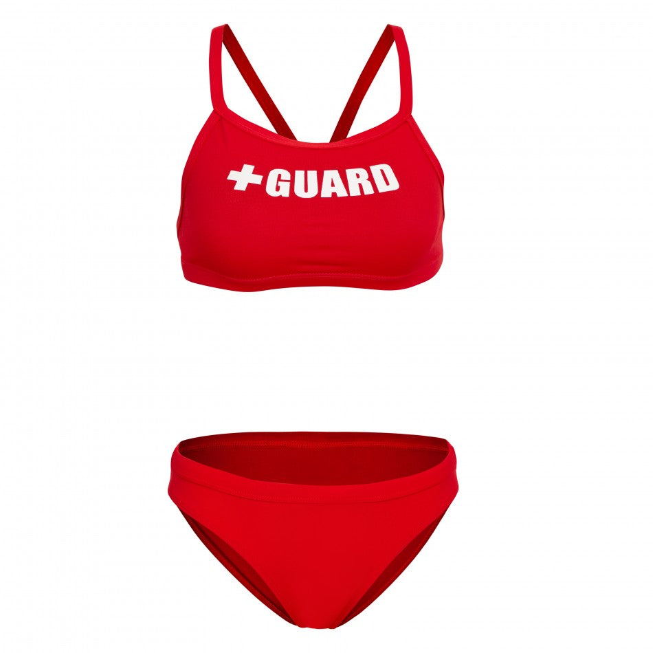 Lifeguard Swimsuit Thin Straps 2PC