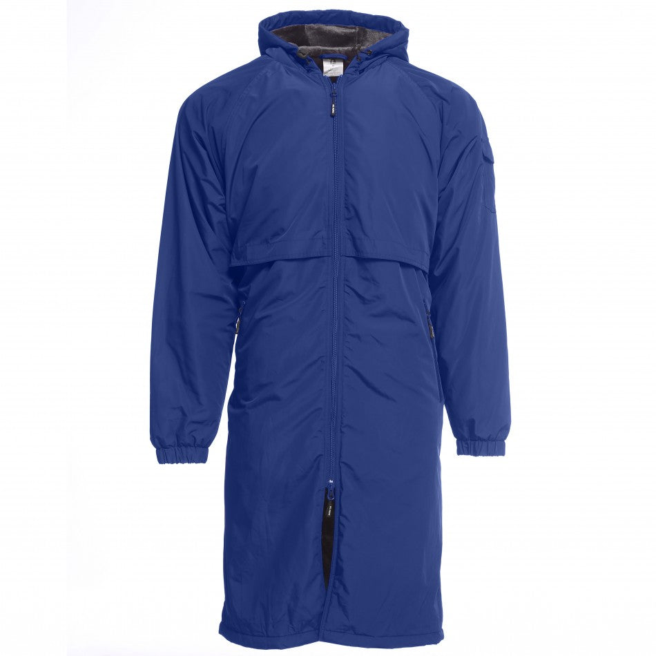 WIND ちっさ AND SEA Nas Graphic Parka Blue XL