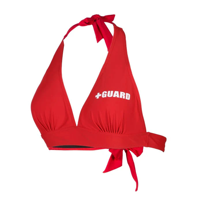 Women's Lifeguard Swimsuit Halter Top