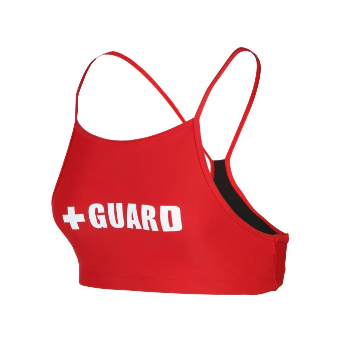 Women's Lifeguard Swimsuit High Neck Top