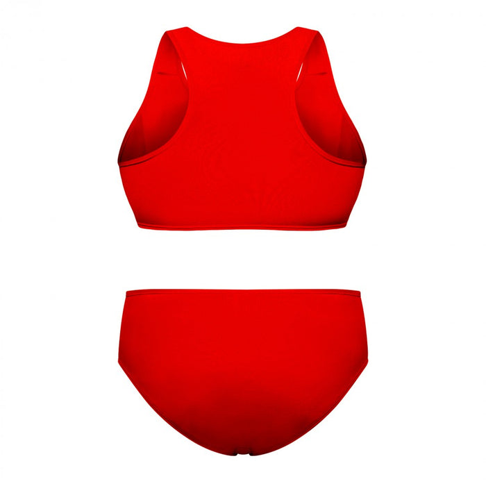 lifeguard swimsuit high-waist 2pc for women, high waist bottom and top, lifeguard swimwear highwaist, bathing suit for female lifeguard