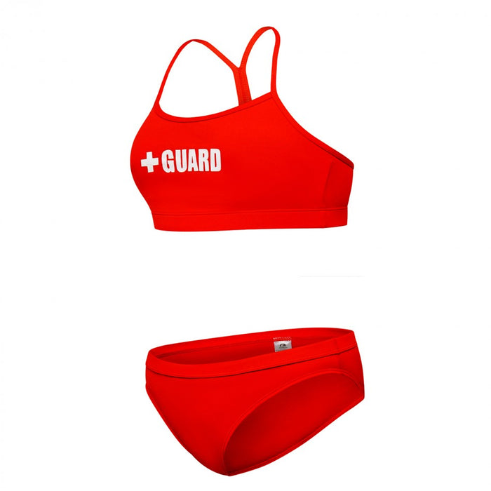 lifeguard swimsuits, lifeguard swimwear, lifeguard bathing suit 2pc, 2pc lifeguard swimsuit, two piece lifeguard suits