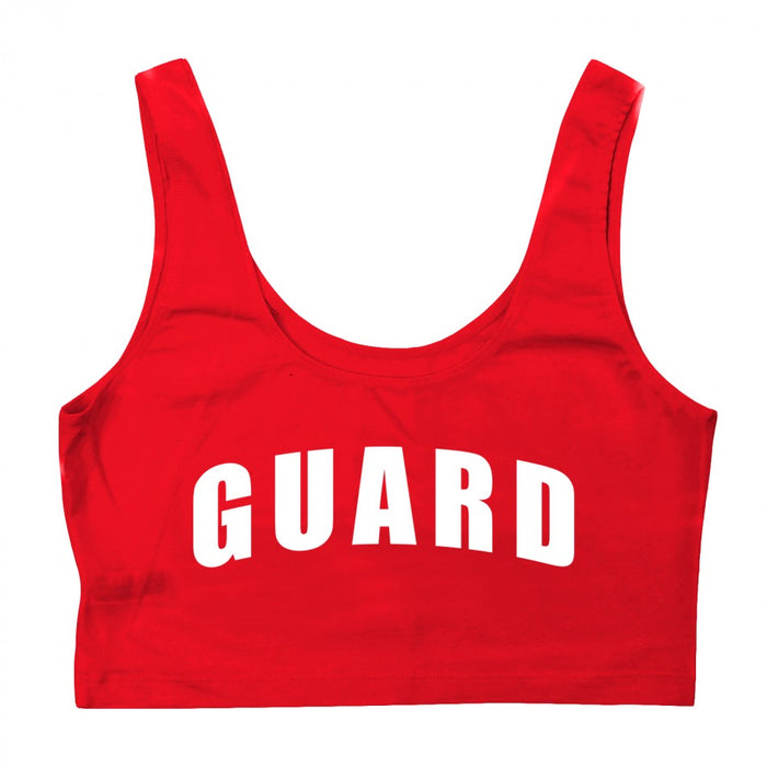 women's crop lifeguard tank top, lifeguard apparel, lifeguard clothing, lifeguard attire, lifeguard outfits, crop tank tops for women