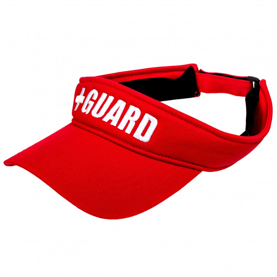 This High Quality Lifeguard Twill Visor is Perfect for Lifeguards!